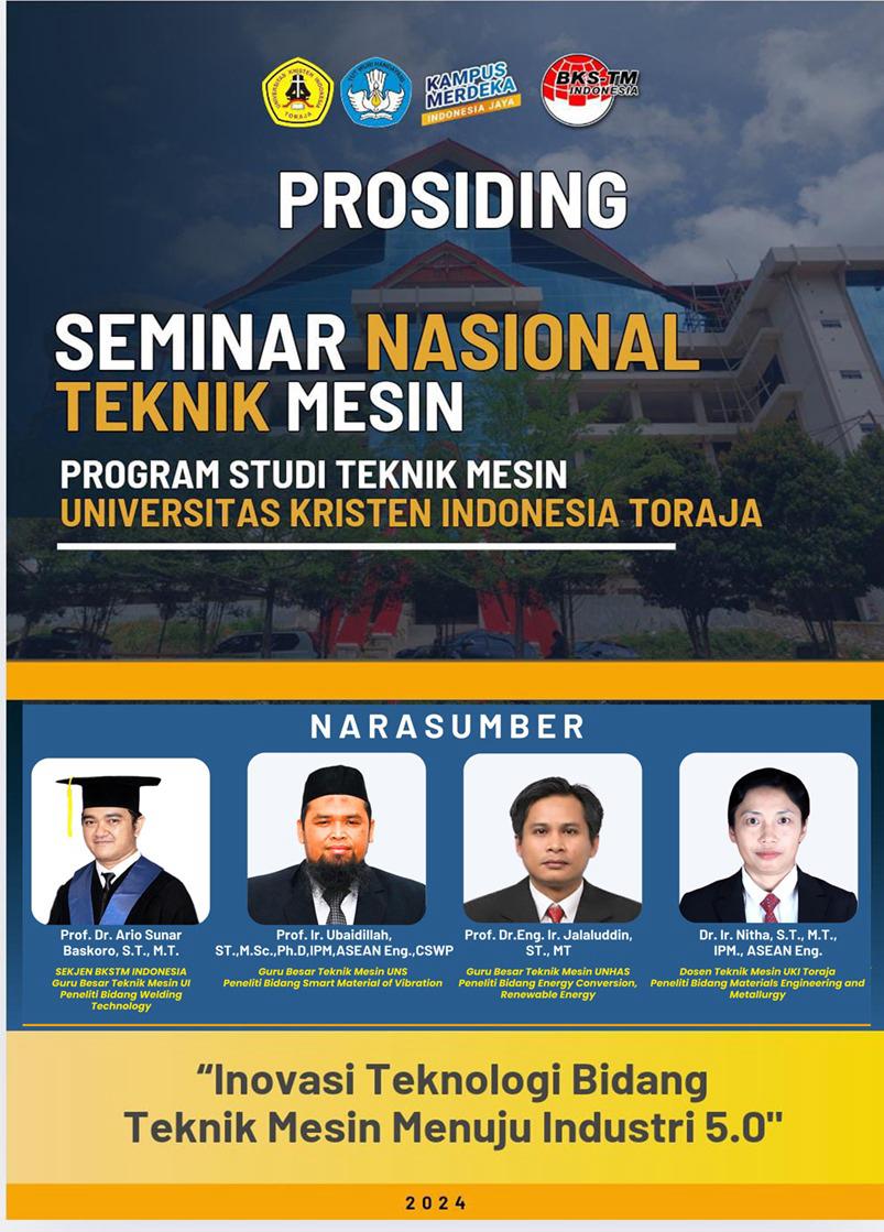 Prosiding Seminar Nasional Teknik Mesin UKI Toraja